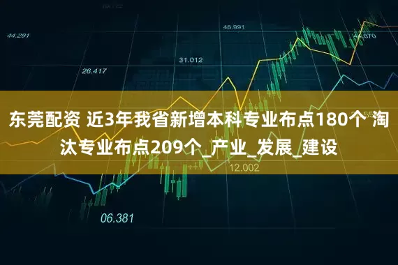 东莞配资 近3年我省新增本科专业布点180个 淘汰专业布点209个_产业_发展_建设