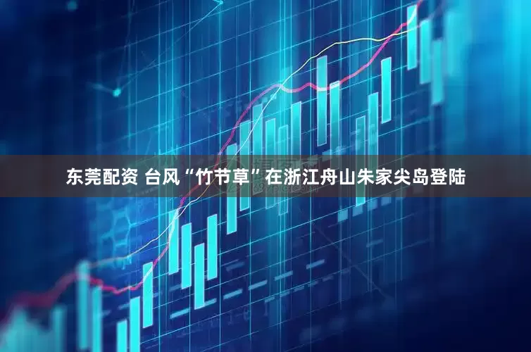 东莞配资 台风“竹节草”在浙江舟山朱家尖岛登陆